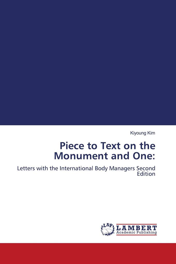 Piece to Text on the Monument and One: