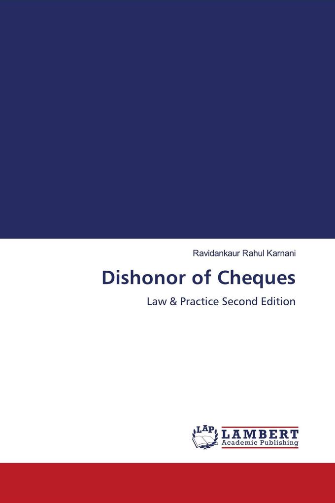 Dishonor of Cheques