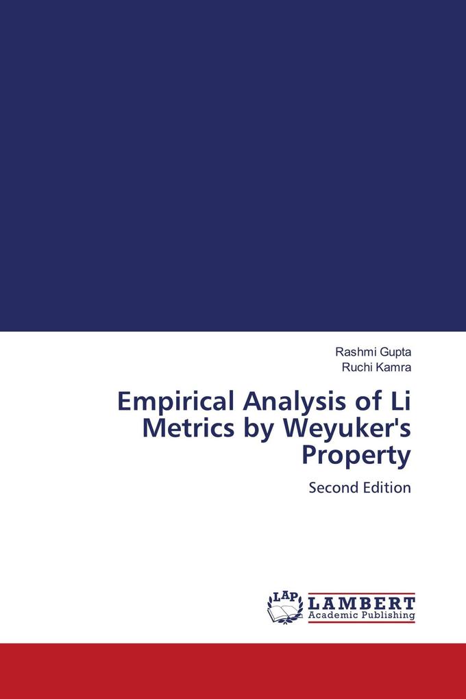 Empirical Analysis of Li Metrics by Weyuker's Property