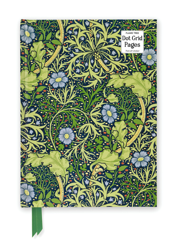 Premium Notizbuch DIN A5: William Morris Meeresalgen Tapetendesign