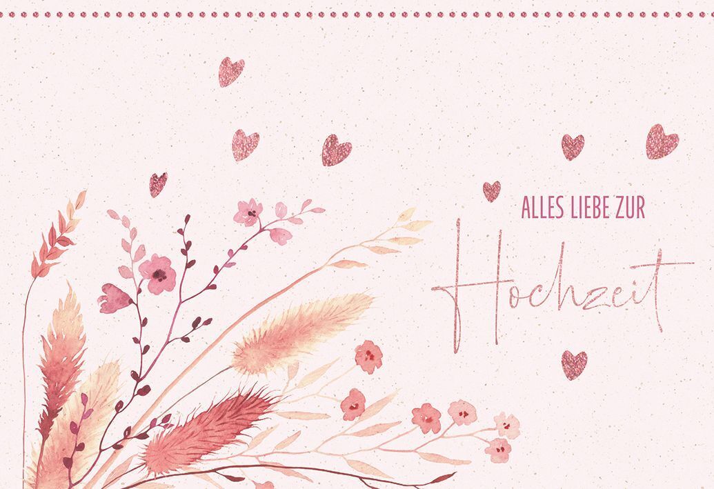 Alles Liebe zur Hochzeit