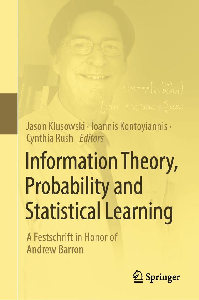 Information Theory Probability and Statistical Learning