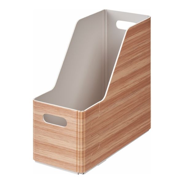KiiNi S Long - Japanischer Stehsammler in Holzoptik (hellbraun) | by KING JIM