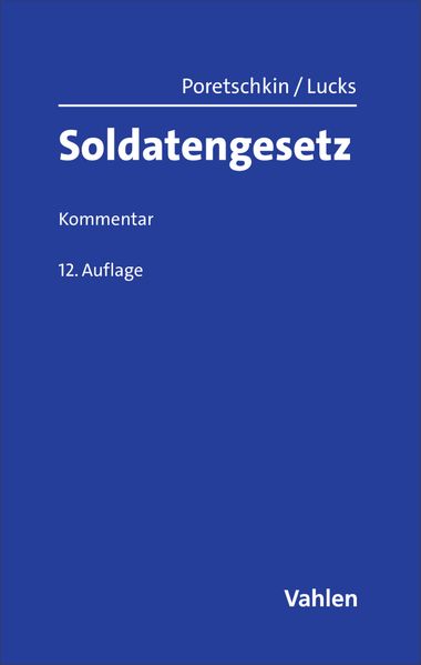 Soldatengesetz. SG
