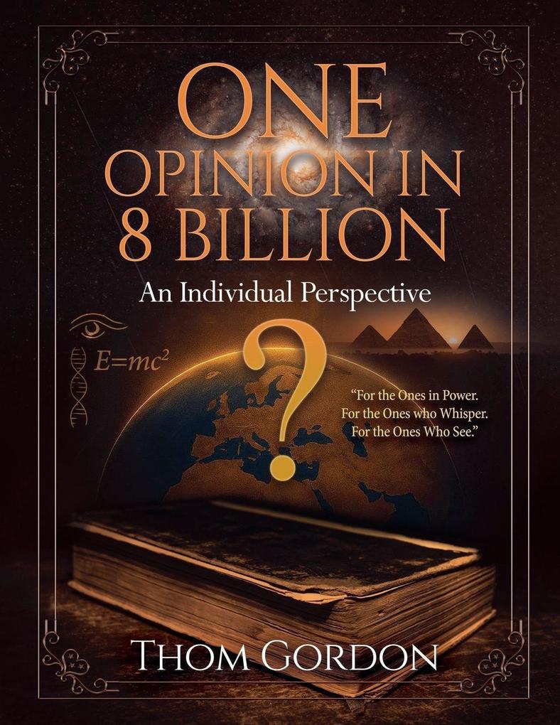 One Opinion in 8 Billion