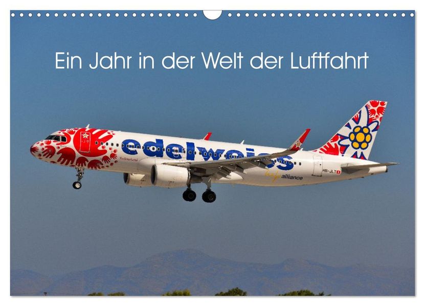 Ein Jahr in der Welt der Luftfahrt (Wandkalender 2026 DIN A3 quer) CALVENDO Monatskalender