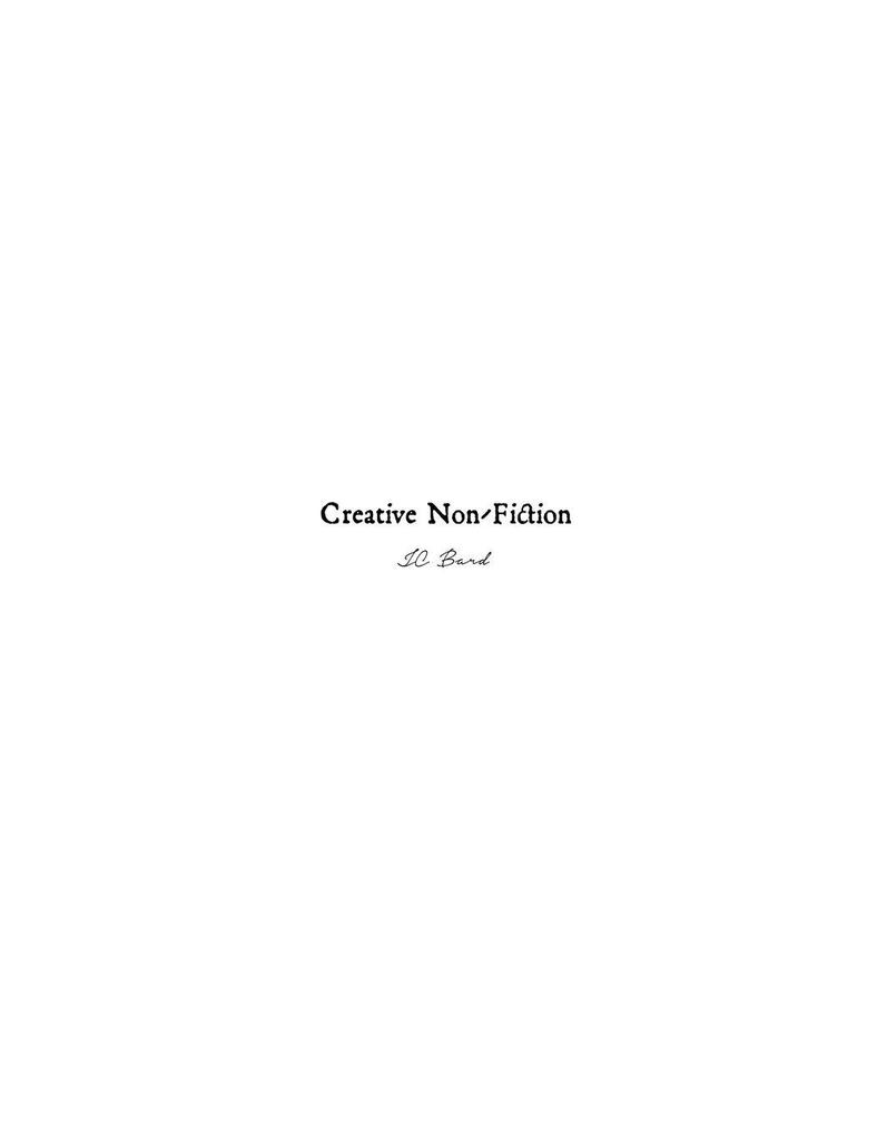 Creatve Non-F1cton