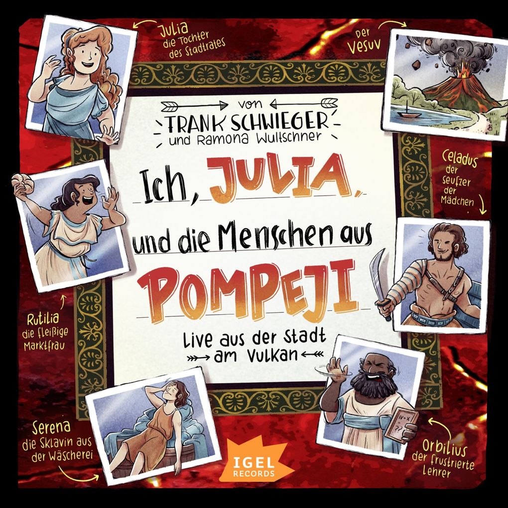 Ich Julia und die Menschen aus Pompeji