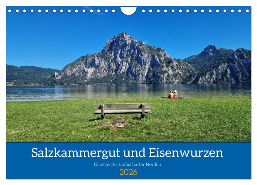 Salzkammergut und Eisenwurzen (Wandkalender 2026 DIN A4 quer) CALVENDO Monatskalender
