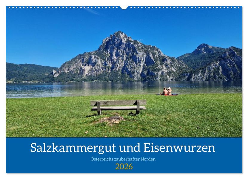 Salzkammergut und Eisenwurzen (Wandkalender 2026 DIN A2 quer) CALVENDO Monatskalender