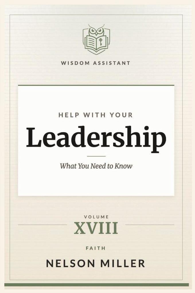 Help with Your Leadership