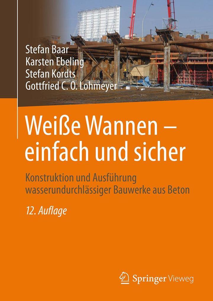 Weiße Wannen - einfach und sicher
