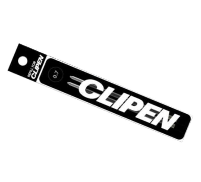 CLIPEN Refills 2er-Set Ersatzminen Black (Schwarz 0.7 mm)