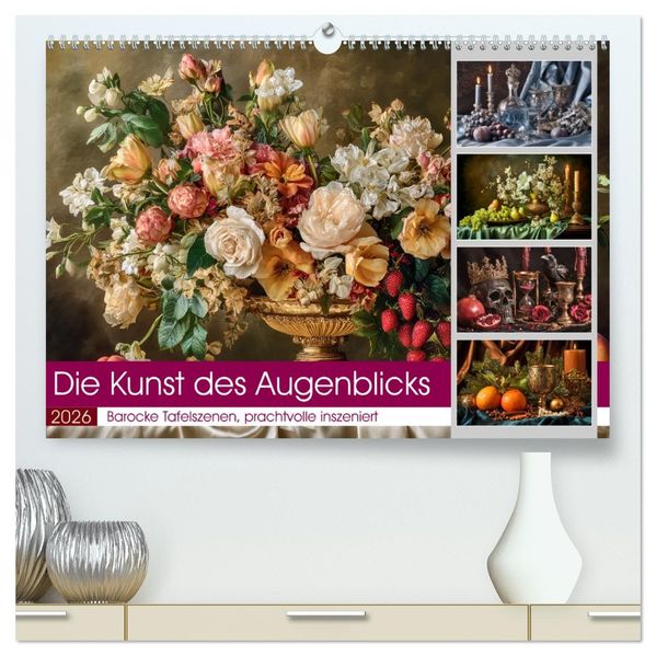 Die Kunst des Augenblicks (hochwertiger Premium Wandkalender 2026 DIN A2 quer) Kunstdruck in Hochglanz