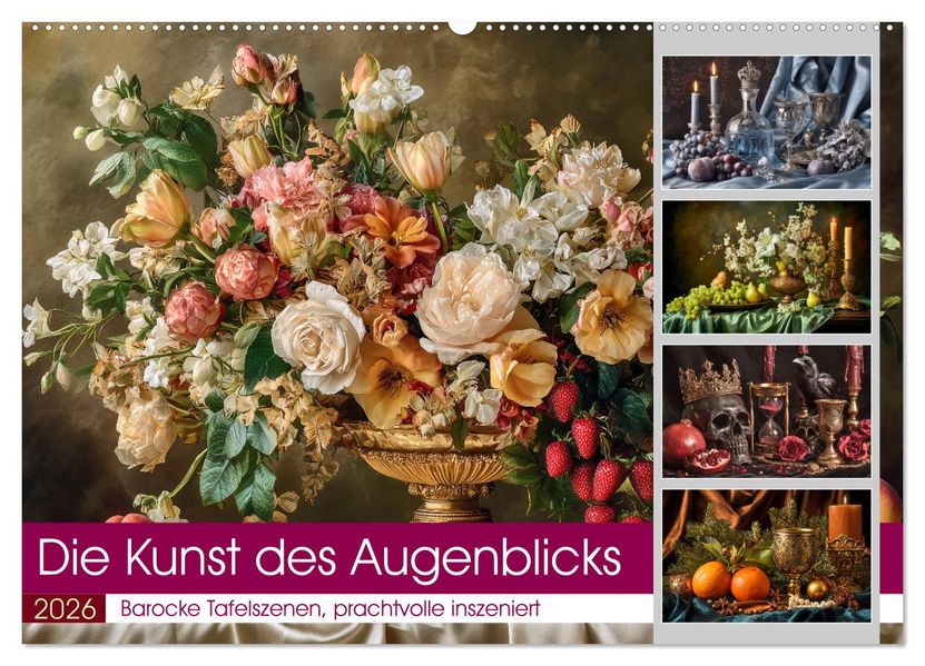 Die Kunst des Augenblicks (Wandkalender 2026 DIN A2 quer) CALVENDO Monatskalender