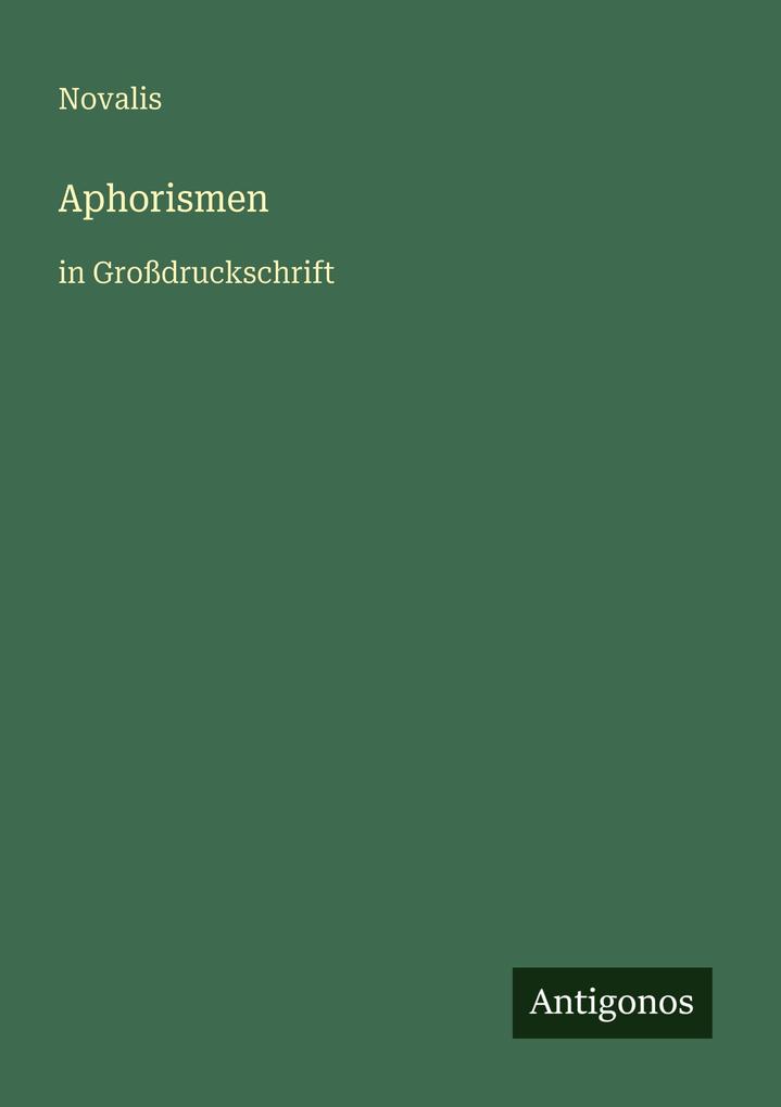 Aphorismen