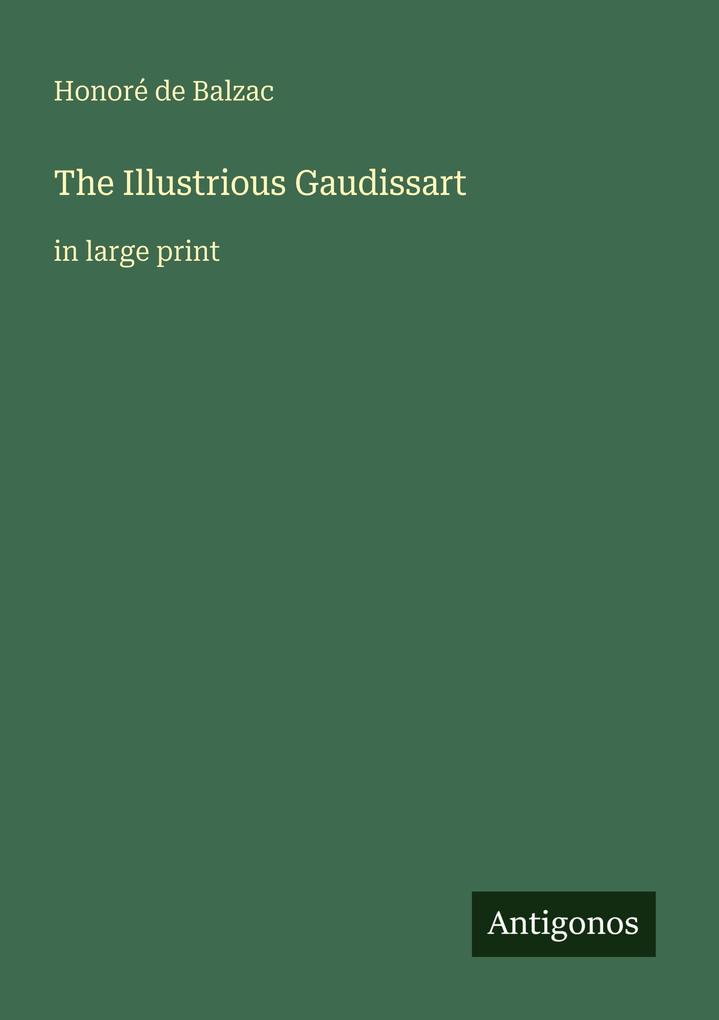 The Illustrious Gaudissart