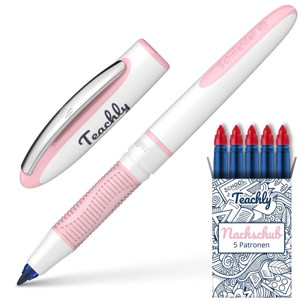 Teachly Tintenroller Superteacher Rosé