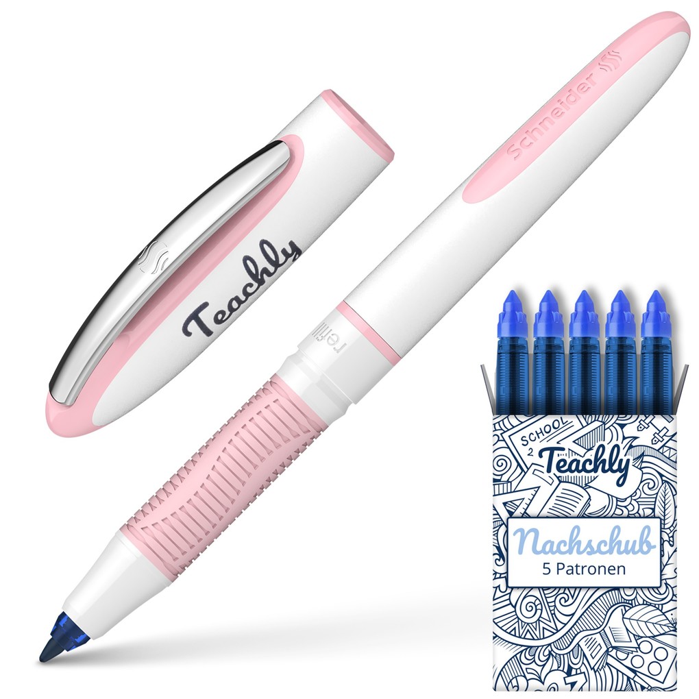 Teachly Tintenroller Superstudent Rosé