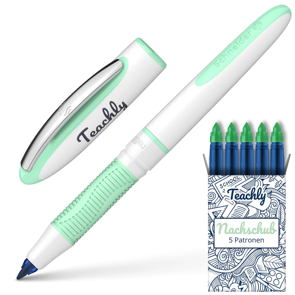 Teachly Tintenroller Superteacher Mint
