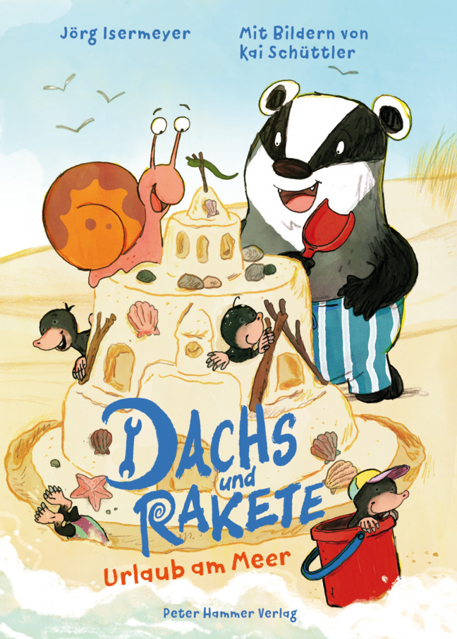 Dachs und Rakete. Urlaub am Meer