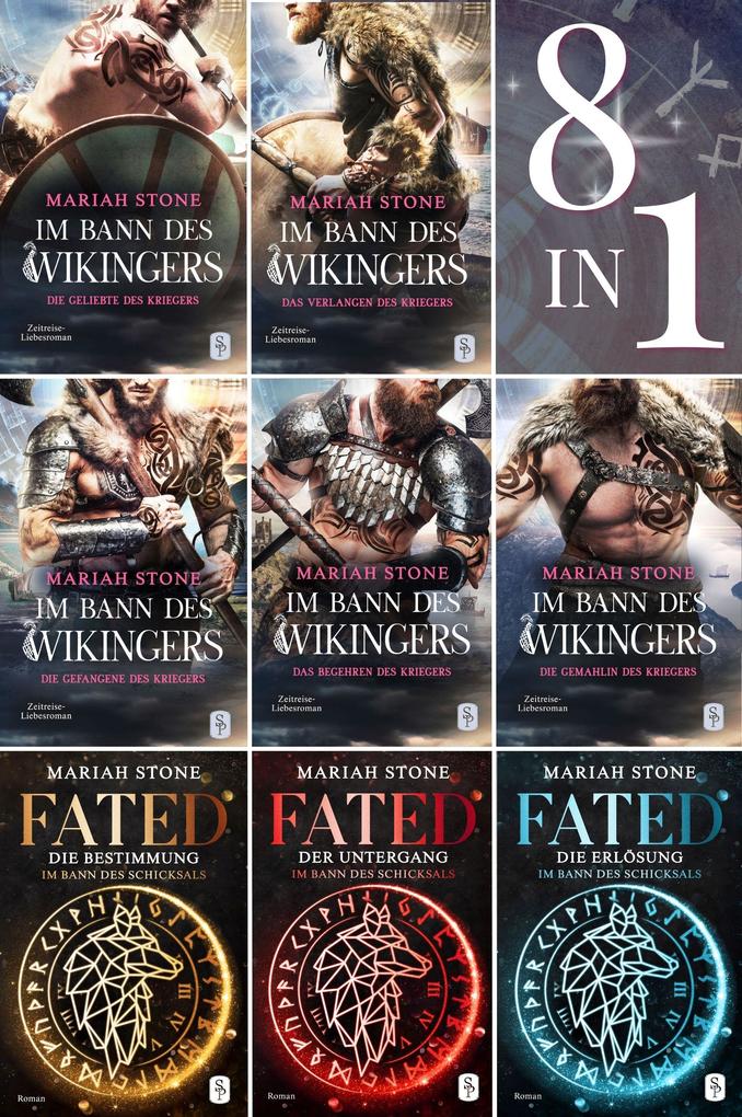 Wilde Wikinger & schicksalhafte Liebe: Acht Bände voller Mythos Leidenschaft & Gefahr