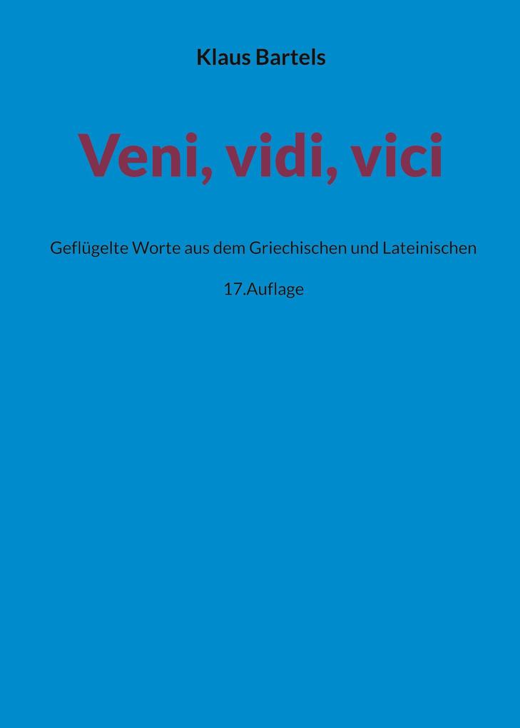 Veni vidi vici