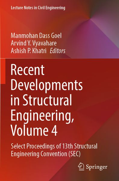 Recent Developments in Structural Engineering Volume 4