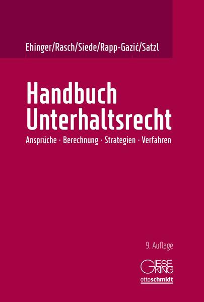 Handbuch Unterhaltsrecht