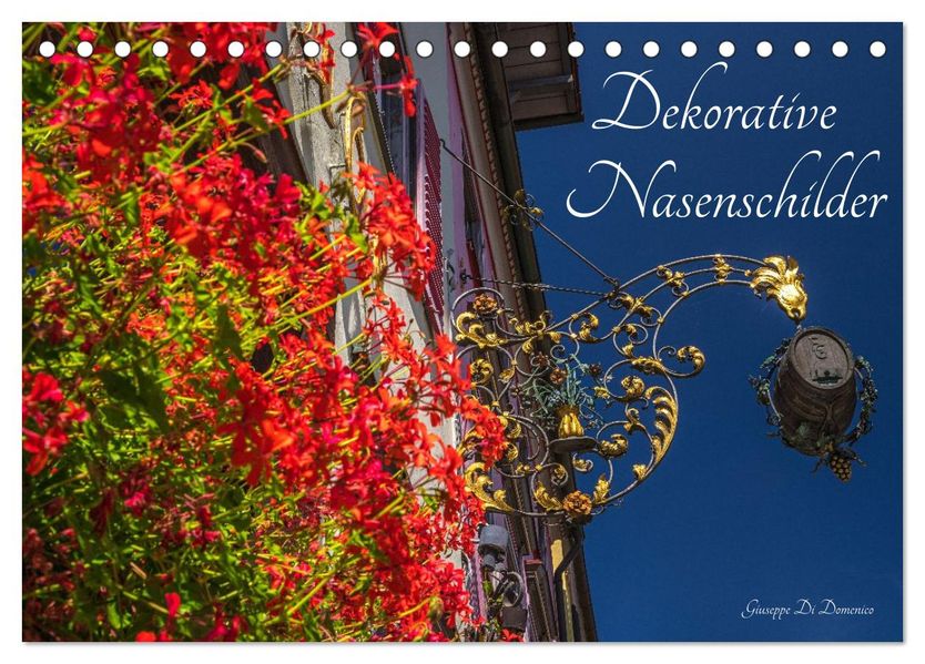 Dekorative Nasenschilder (Tischkalender 2026 DIN A5 quer) CALVENDO Monatskalender