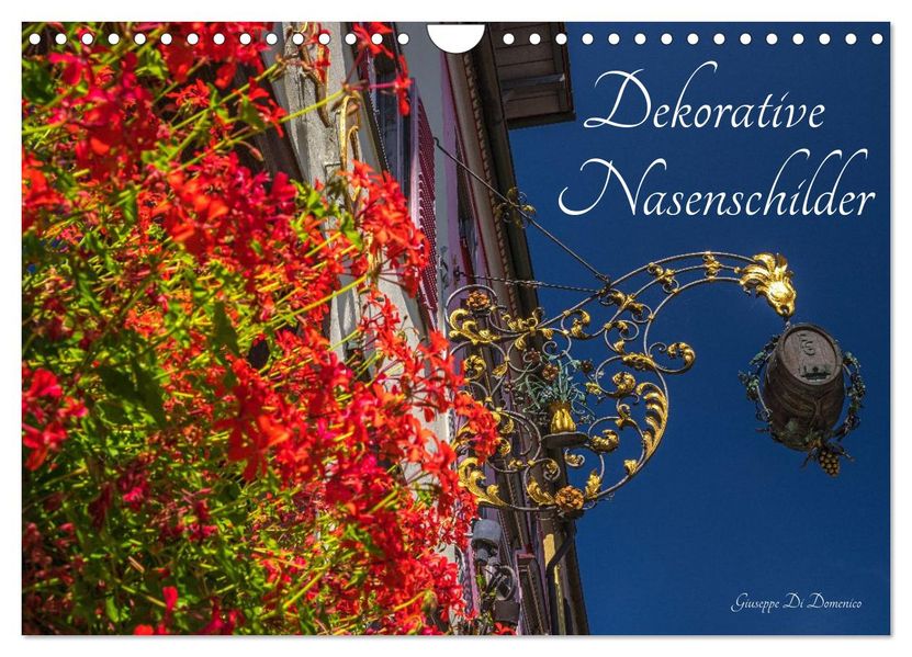 Dekorative Nasenschilder (Wandkalender 2026 DIN A4 quer) CALVENDO Monatskalender