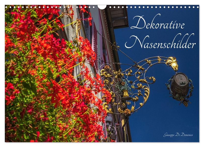 Dekorative Nasenschilder (Wandkalender 2026 DIN A3 quer) CALVENDO Monatskalender