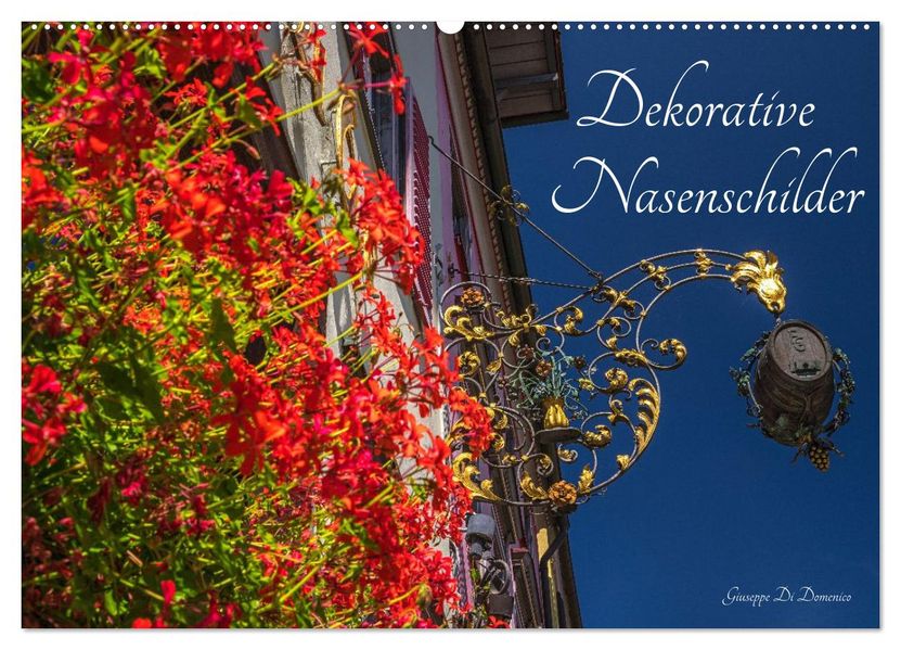 Dekorative Nasenschilder (Wandkalender 2026 DIN A2 quer) CALVENDO Monatskalender