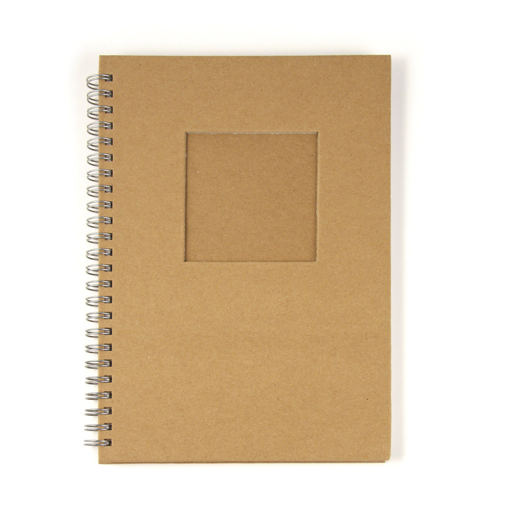 Notizbuch mit Passepartoutstanzung HF