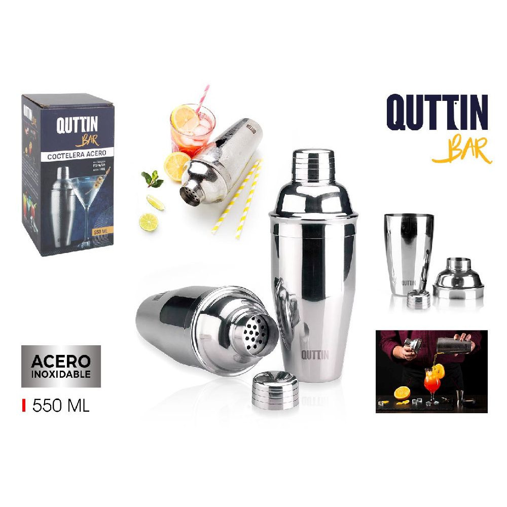550 ml Cocktailshaker aus Stahl