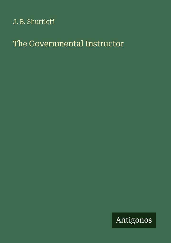 The Governmental Instructor