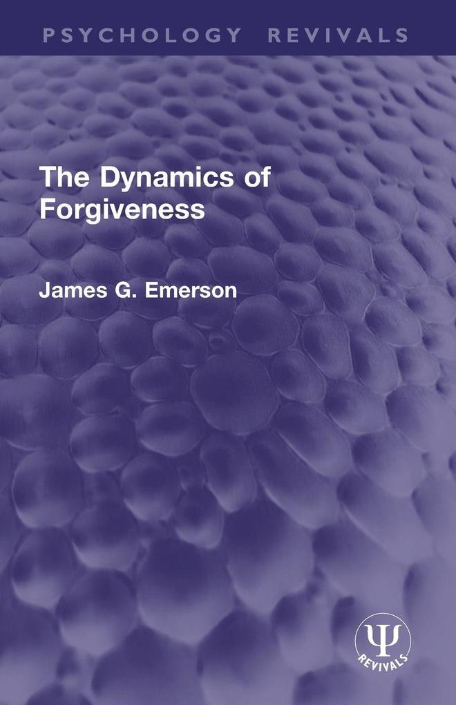 The Dynamics of Forgiveness