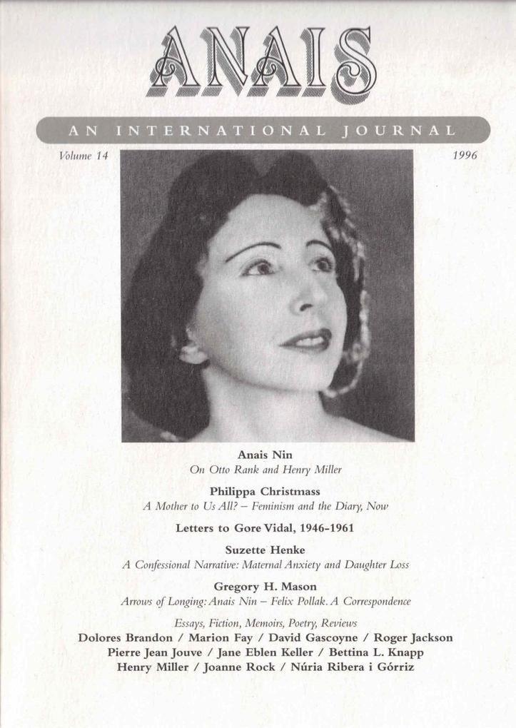 ANAIS: An International Journal Vol. 14