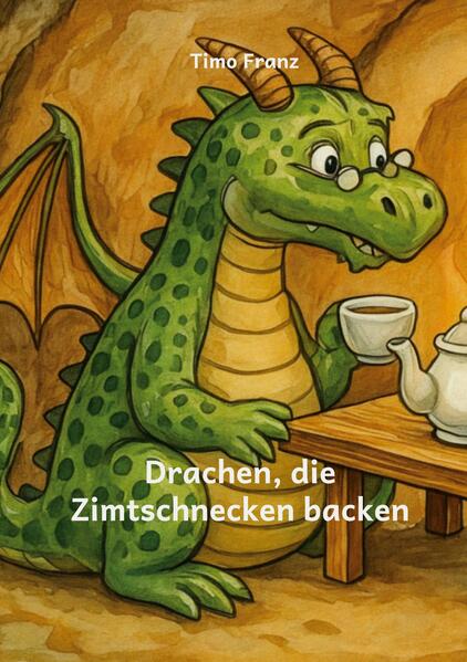 Drachen die Zimtschnecken backen