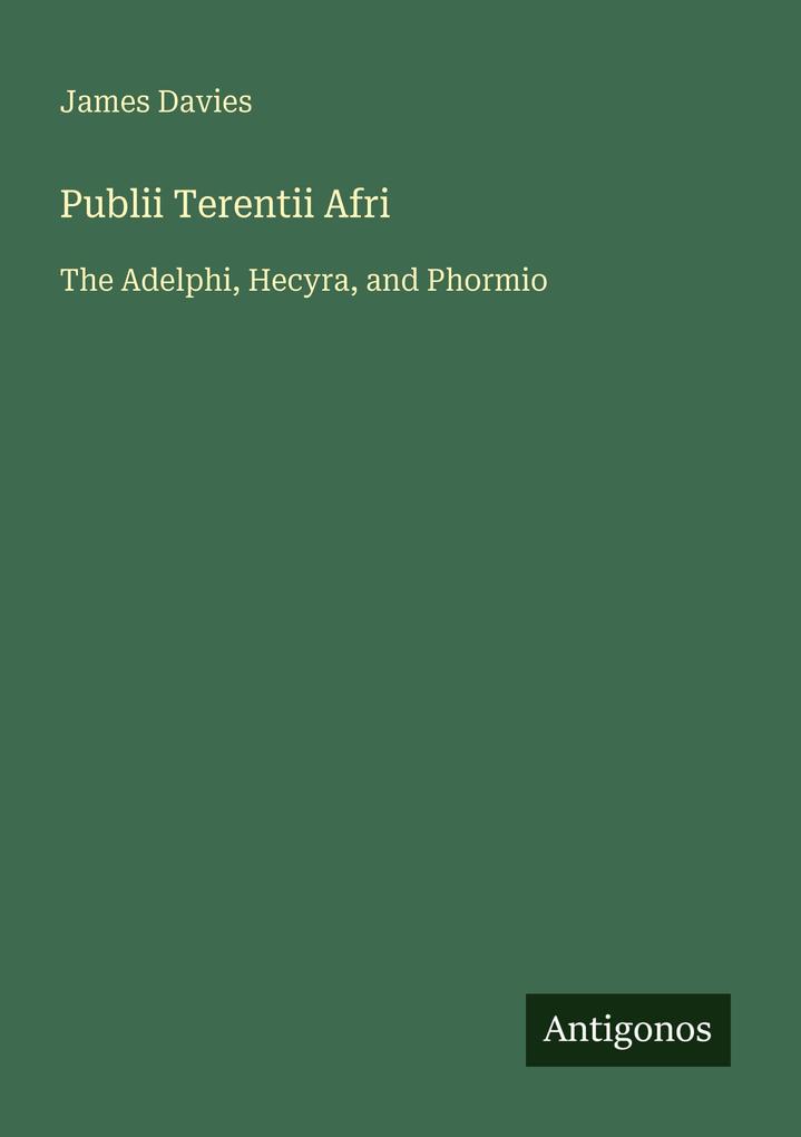 Publii Terentii Afri