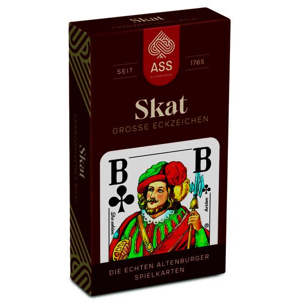 Skat große Eckzeichen französisches Bild