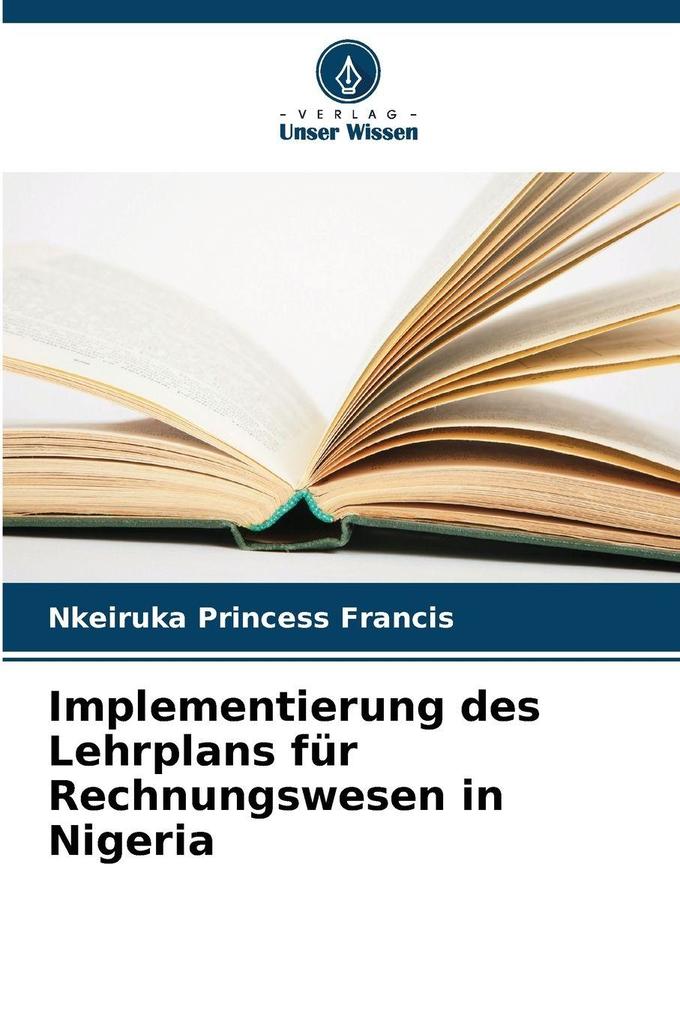 Implementierung des Lehrplans für Rechnungswesen in Nigeria