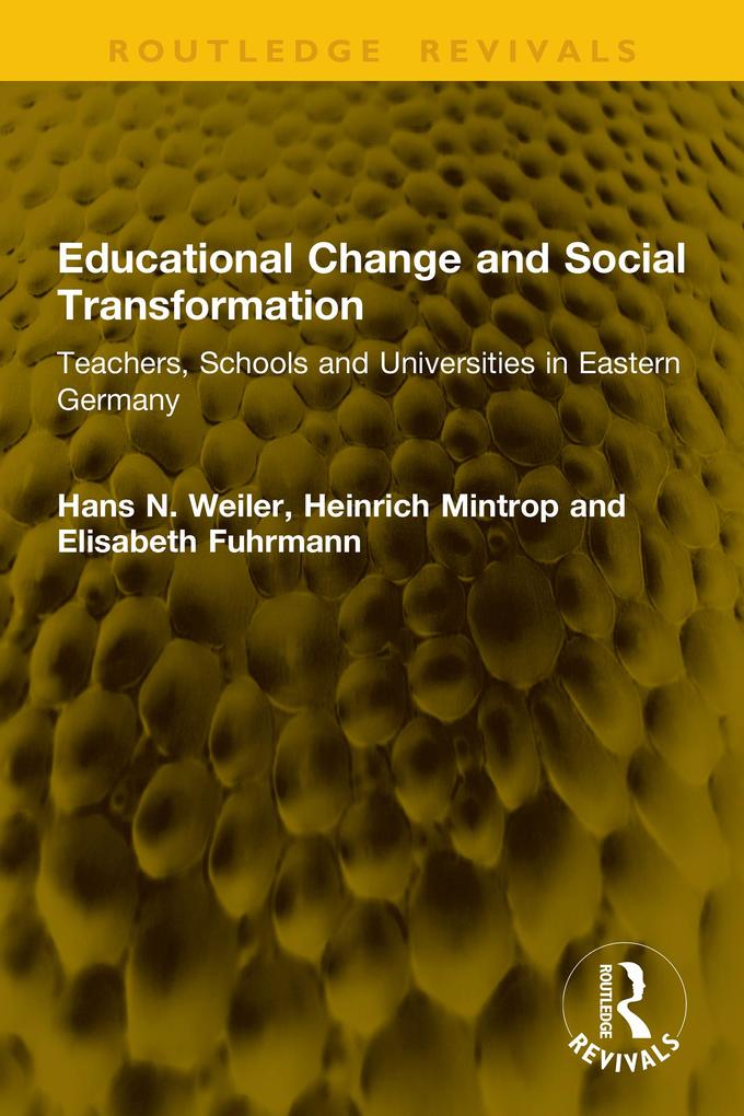 Educational Change and Social Transformation