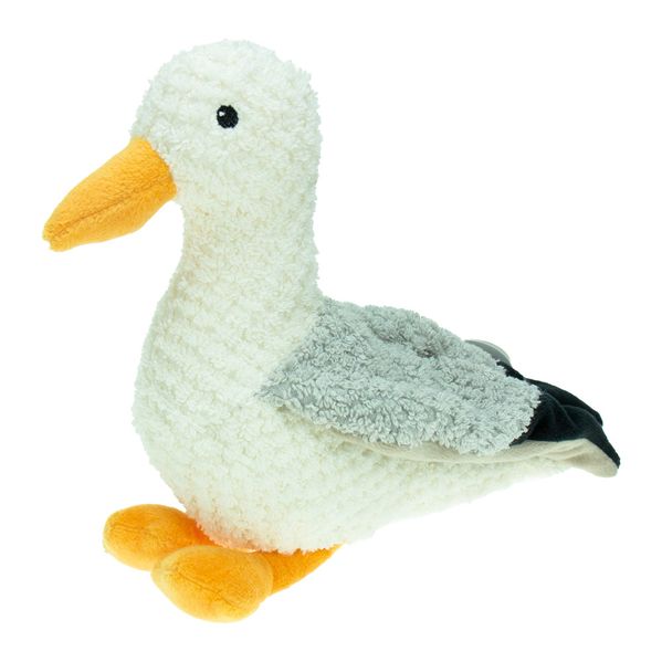 TRÖTSCH - Plüsch Möwe gehäkelt 21 cm