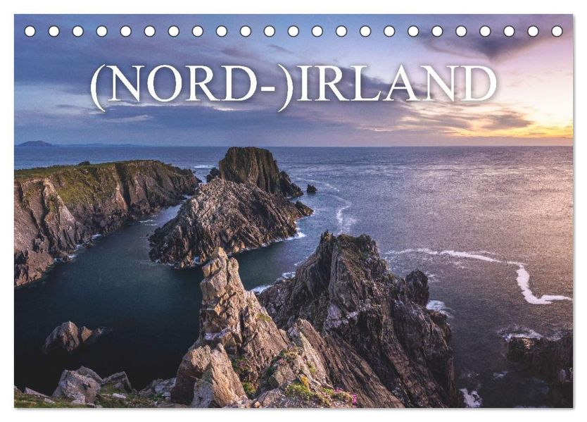 (Nord-)Irland - Das grüne Juwel (Tischkalender 2026 DIN A5 quer) CALVENDO Monatskalender