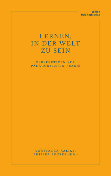 Lernen in der Welt zu sein