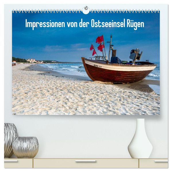 Impressionen von der Ostseeinsel Rügen (hochwertiger Premium Wandkalender 2026 DIN A2 quer) Kunstdruck in Hochglanz