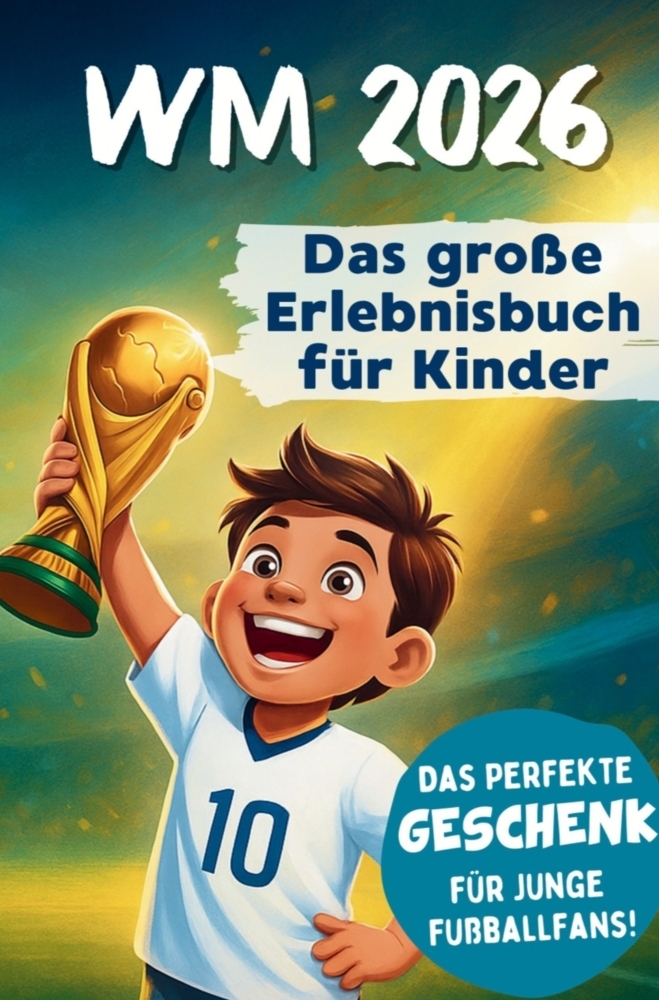 WM 2026 Erlebnisbuch für Kinder | Das Mitmach-Fußballbuch mit Rätseln Stars & Rekorden