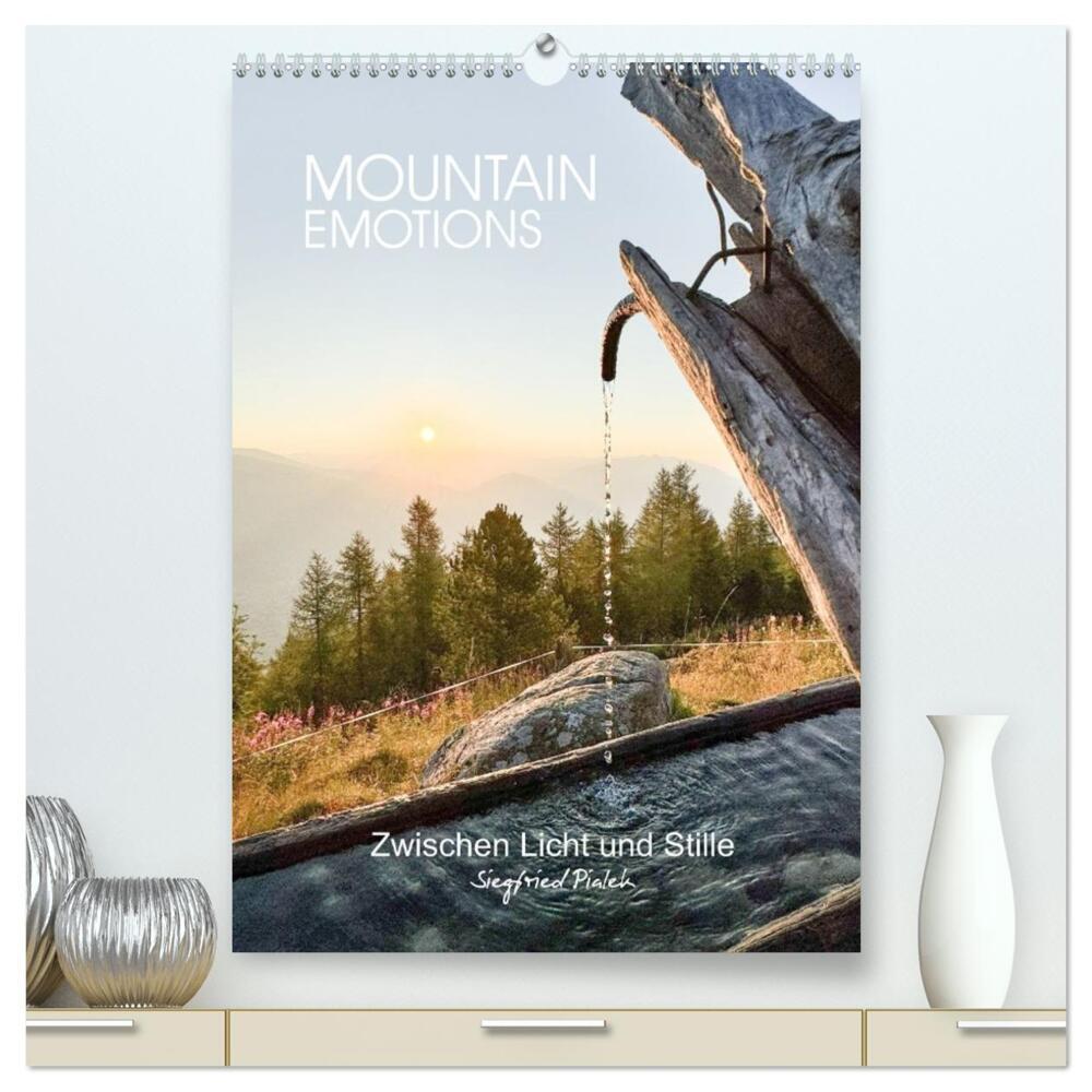Mountain Emotions - Alpen Salzkammergut (hochwertiger Premium Wandkalender 2026 DIN A2 hoch) Kunstdruck in Hochglanz