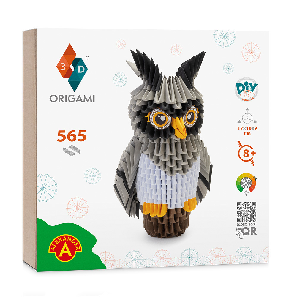 Triton-X Origami 3D Owl